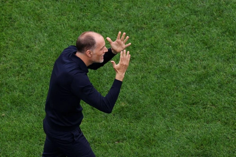 England manager Thomas Tuchel reacts during the FIFA World Cup Group L match against Ghana at Boston Stadium in Foxborough, Massachusetts, on June 23, 2026. (AFP) England manager Thomas Tuchel reacts during the FIFA World Cup Group L match against Ghana at Boston Stadium in Foxborough, Massachusetts, on June 23, 2026. (AFP)