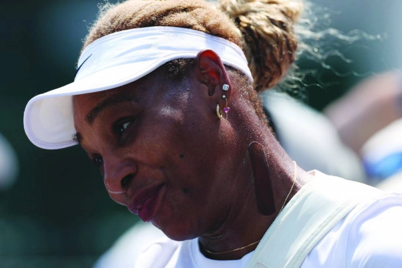 US player Serena Williams practices at The All England Lawn Tennis and Croquet Club in Wimbledon, southwest London, on June 27, 2026, ahead of the 2026 Wimbledon Championships. (AFP) US player Serena Williams practices at The All England Lawn Tennis and Croquet Club in Wimbledon, southwest London, on June 27, 2026, ahead of the 2026 Wimbledon Championships. (AFP)