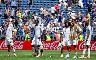 Asian champions Qatar and fellow Asian Football Confederation sides Jordan, Iraq, Saudi Arabia all finished last in their groups. Asian champions Qatar and fellow Asian Football Confederation sides Jordan, Iraq, Saudi Arabia all finished last in their groups.