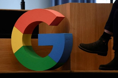 A Google sign is pictured during the company's presentation of a detailed investment plan for Germany outside the Google office in Berlin (file picture). A Google sign is pictured during the company's presentation of a detailed investment plan for Germany outside the Google office in Berlin (file picture).