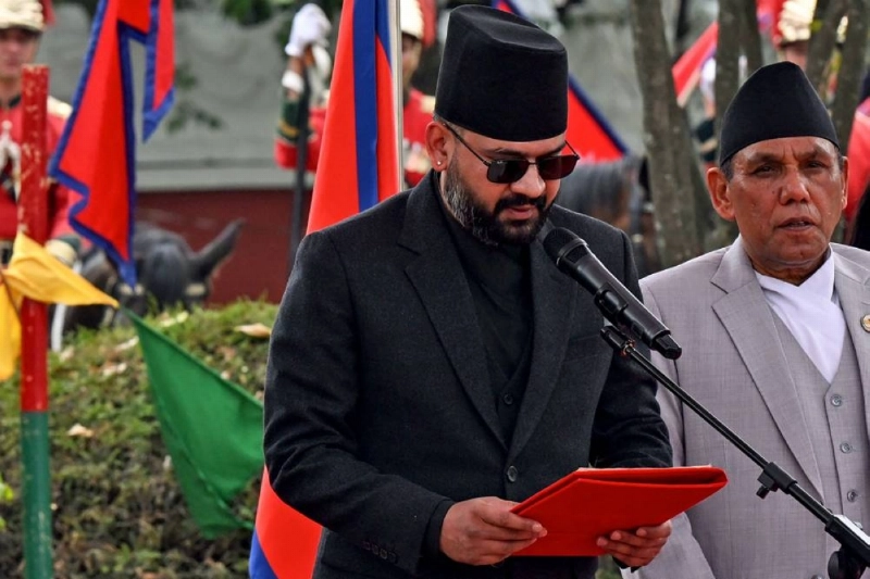 Rastriya Swatantra Party (RSP) leader Balendra Shah takes oath as prime minister during a swearing-in ceremony in Kathmandu. (AFP/File picture) Rastriya Swatantra Party (RSP) leader Balendra Shah takes oath as prime minister during a swearing-in ceremony in Kathmandu. (AFP/File picture)