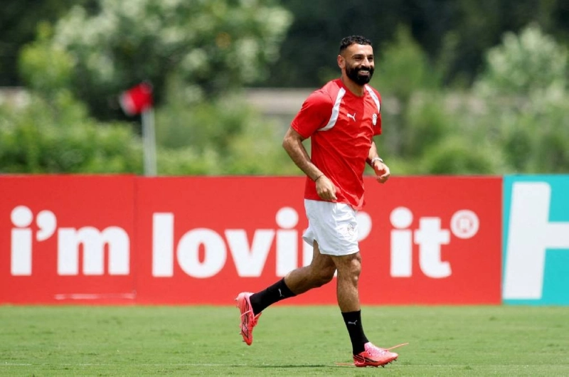 Egypt's Mohamed Salah during training ahead of the FIFA World Cup 2026 match against Argentina at Atlanta United Training Centre, Atlanta, Georgia, US, on Monday. (Reuters) Egypt's Mohamed Salah during training ahead of the FIFA World Cup 2026 match against Argentina at Atlanta United Training Centre, Atlanta, Georgia, US, on Monday. (Reuters)