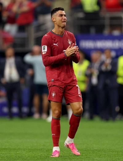Cristiano Ronaldo looks dejected after loosing the FIFA World Cup 2026: AFP Cristiano Ronaldo looks dejected after loosing the FIFA World Cup 2026: AFP