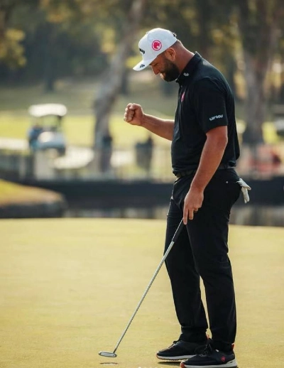 Jon Rahm says: "It's great to play a links golf event before a links golf event." Jon Rahm says: "It's great to play a links golf event before a links golf event."