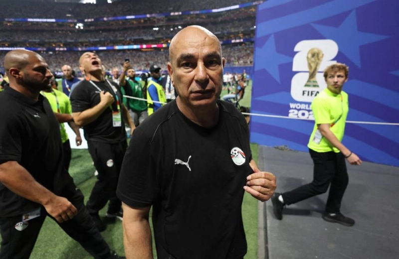 Egypt coach Hossam Hassan looks dejected after the match following their elimination from the World Cup at Atlanta Stadium, Atlanta, Georgia, U.S. on July 7, 2026. (Reuters) Egypt coach Hossam Hassan looks dejected after the match following their elimination from the World Cup at Atlanta Stadium, Atlanta, Georgia, U.S. on July 7, 2026. (Reuters)