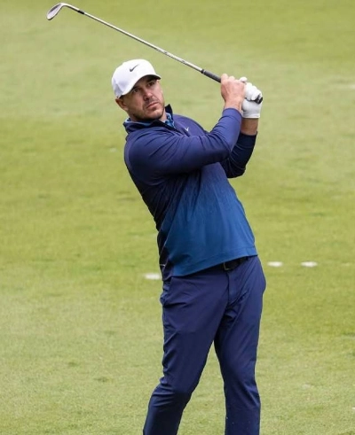 Brooks Koepka ready for his debut at The Renaissance Club, North Berwick, Scotland. Brooks Koepka ready for his debut at The Renaissance Club, North Berwick, Scotland.
