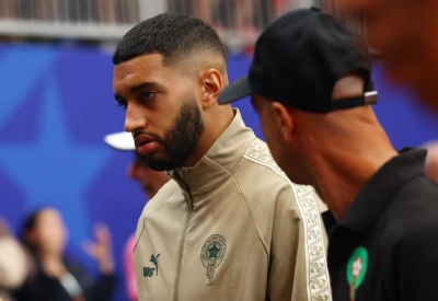 Morocco's Ismael Saibari looks dejected after sustaining an injury: REUTERS Morocco's Ismael Saibari looks dejected after sustaining an injury: REUTERS