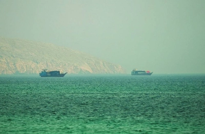 Vessels at the Strait of Hormuz, as seen from Musandam, Oman on Thursday. Oil tanker traffic through the Strait of Hormuz was at a near standstill on Thursday, according to data and sources, as shipping risks escalated after the US renewed airstrikes on Iran, triggering retaliation by Tehran in the Gulf. Vessels at the Strait of Hormuz, as seen from Musandam, Oman on Thursday. Oil tanker traffic through the Strait of Hormuz was at a near standstill on Thursday, according to data and sources, as shipping risks escalated after the US renewed airstrikes on Iran, triggering retaliation by Tehran in the Gulf.