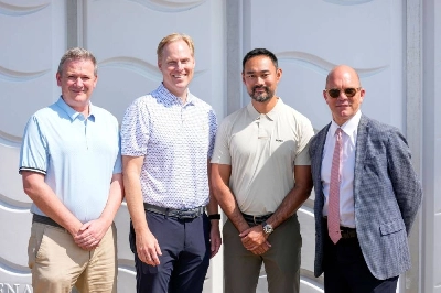 From left to right: Ben Cowen, Chief Tournament and Operations Officer, DP World Tour; Christian Hardy, SVP, International, PGA Tour; Cho Minn Thant, Commissioner & CEO, Asian Tour; Guy Kinnings, CEO, European Tour Group. (asiantour.com) From left to right: Ben Cowen, Chief Tournament and Operations Officer, DP World Tour; Christian Hardy, SVP, International, PGA Tour; Cho Minn Thant, Commissioner & CEO, Asian Tour; Guy Kinnings, CEO, European Tour Group. (asiantour.com)