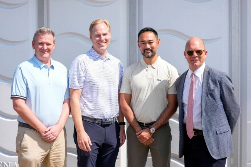 From left to right: Ben Cowen, Chief Tournament and Operations Officer, DP World Tour; Christian Hardy, SVP, International, PGA Tour; Cho Minn Thant, Commissioner & CEO, Asian Tour; Guy Kinnings, CEO, European Tour Group. (asiantour.com) From left to right: Ben Cowen, Chief Tournament and Operations Officer, DP World Tour; Christian Hardy, SVP, International, PGA Tour; Cho Minn Thant, Commissioner & CEO, Asian Tour; Guy Kinnings, CEO, European Tour Group. (asiantour.com)