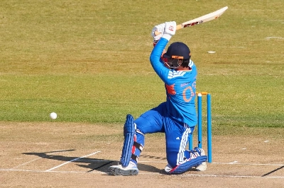 India's Vaibhav Sooryavanshi plays a shot during the first match of the ODI series against Zimbabwe at Harare Sports Club in Harare on July 23, 2026. (AFP) India's Vaibhav Sooryavanshi plays a shot during the first match of the ODI series against Zimbabwe at Harare Sports Club in Harare on July 23, 2026. (AFP)