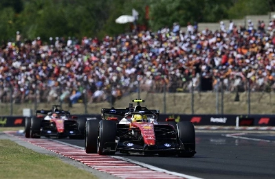 Ferrari's Lewis Hamilton in action during the Hungarian Grand Prix at Hungaroring, Budapest, Hungary, on July 26, 2026. (Reuters) Ferrari's Lewis Hamilton in action during the Hungarian Grand Prix at Hungaroring, Budapest, Hungary, on July 26, 2026. (Reuters)