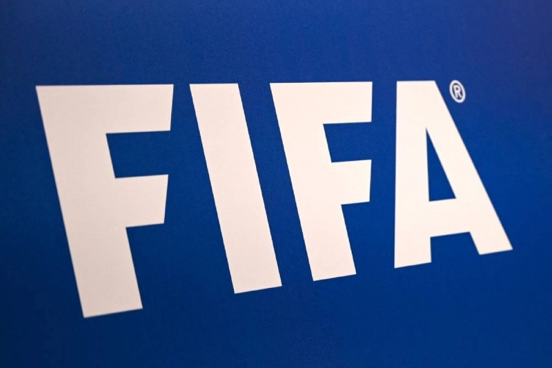 A picture shows the FIFA logo during a press conference held by the president of the football's governing body at the FIFA Executive Football Summit on February 15, 2019 in Istanbul. (AFP) A picture shows the FIFA logo during a press conference held by the president of the football's governing body at the FIFA Executive Football Summit on February 15, 2019 in Istanbul. (AFP)