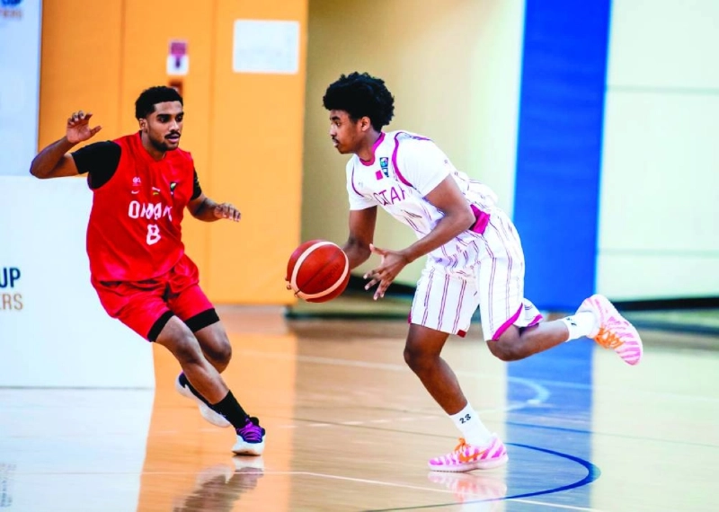 Qatar’s Abdullah Yassin scored a game-high 38 points in the hosts' 80-67 win over Oman on Wednesday. Qatar’s Abdullah Yassin scored a game-high 38 points in the hosts' 80-67 win over Oman on Wednesday.