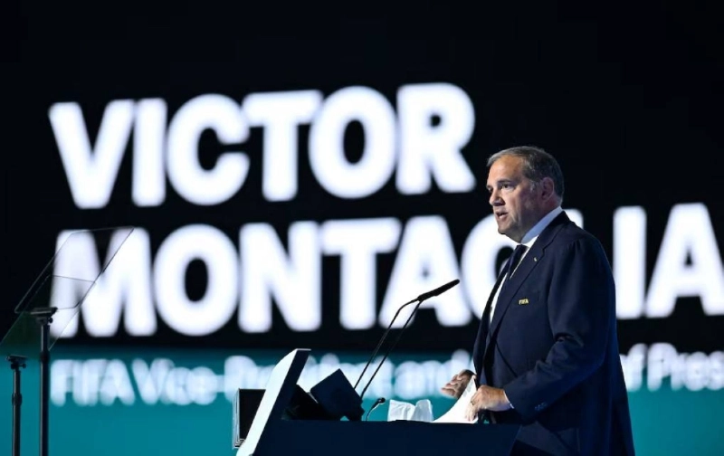 CONCACAF president Victor Montagliani speaks during the 76th FIFA Congress at Vancouver Convention Centre, Vancouver, Canada, on April 30, 2026. (Reuters) CONCACAF president Victor Montagliani speaks during the 76th FIFA Congress at Vancouver Convention Centre, Vancouver, Canada, on April 30, 2026. (Reuters)