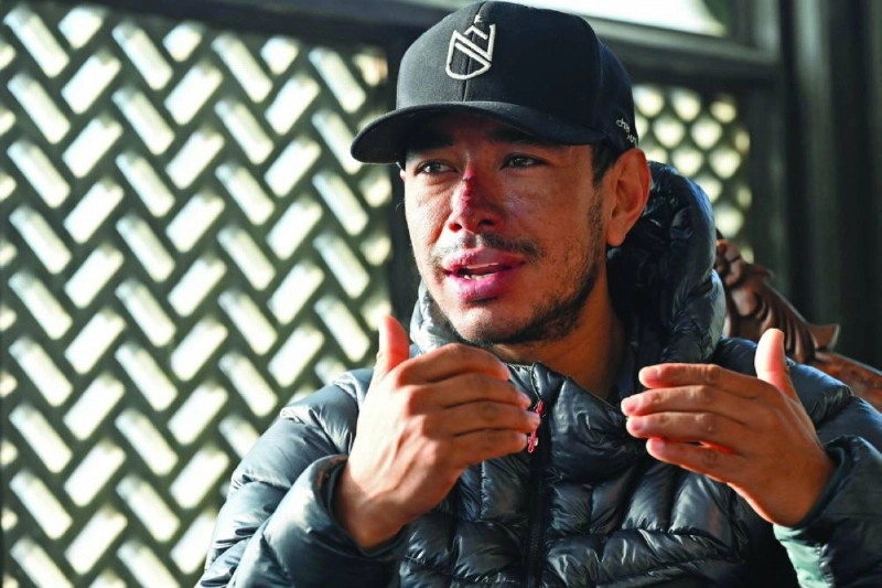 (FILES) In this picture taken on January 21, 2021, Nepali mountaineer Nirmal Purja speaks during an interview with AFP in Skardu, a city district of the Gilgit-Baltistan region in northern Pakistan. Renowned climber Nirmal Purja was among 10 missing after an avalanche in northern Pakistan where they were on a climbing expedition, the country's alpine club said on July 31, 2026. (Photo by Aamir QURESHI / AFP) / TO GO WITH Nepal-Pakistan-Mountaineering-Nirmal Purja, PROFILE by Zain Zaman Janjua, with Cyril Belaud in Islamabad (FILES) In this picture taken on January 21, 2021, Nepali mountaineer Nirmal Purja speaks during an interview with AFP in Skardu, a city district of the Gilgit-Baltistan region in northern Pakistan. Renowned climber Nirmal Purja was among 10 missing after an avalanche in northern Pakistan where they were on a climbing expedition, the country's alpine club said on July 31, 2026. (Photo by Aamir QURESHI / AFP) / TO GO WITH Nepal-Pakistan-Mountaineering-Nirmal Purja, PROFILE by Zain Zaman Janjua, with Cyril Belaud in Islamabad