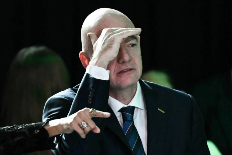FIFA President Gianni Infantino gestures ahead of the 2026 FIFA World Cup and European Play-Off draw and Play-Off Tournament draw at the FIFA's Home of Football in Zurich on November 20, 2025. (AFP) FIFA President Gianni Infantino gestures ahead of the 2026 FIFA World Cup and European Play-Off draw and Play-Off Tournament draw at the FIFA's Home of Football in Zurich on November 20, 2025. (AFP)