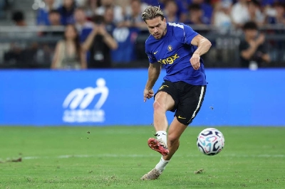 Chelsea’s Mykhailo Mudryk attends a training session ahead of their match against Juventus at Kai Tak Stadium in Hong Kong on August 4, 2026. (AFP) Chelsea’s Mykhailo Mudryk attends a training session ahead of their match against Juventus at Kai Tak Stadium in Hong Kong on August 4, 2026. (AFP)