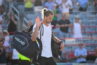 Alexander Zverev of Germany walks off the court after his loss to Tallon Griekspoor of the Netherlands in the second round match of the Montreal Masters at Stade IGA in Montreal on August 5, 2026. (AFP) Alexander Zverev of Germany walks off the court after his loss to Tallon Griekspoor of the Netherlands in the second round match of the Montreal Masters at Stade IGA in Montreal on August 5, 2026. (AFP)