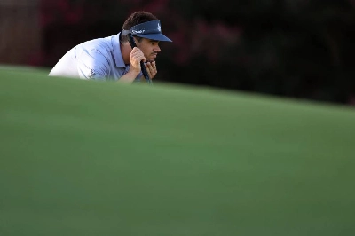 Beau Hossler of the United States lines up a putt on the 18th green during the second round of the Wyndham Championship at Sedgefield Country Club in Greensboro, North Carolina, on August 7, 2026. (AFP) Beau Hossler of the United States lines up a putt on the 18th green during the second round of the Wyndham Championship at Sedgefield Country Club in Greensboro, North Carolina, on August 7, 2026. (AFP)