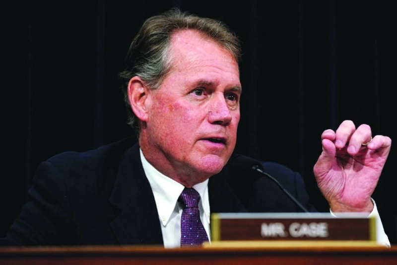 Rep. Ed Case (D-HI) asks a question as US Attorney General William Barr testifies on the Justice Department's budget proposal before a House Appropriations Subcommittee hearing on Capitol Hill in Washington, US, April 9, 2019. REUTERS/file picture Rep. Ed Case (D-HI) asks a question as US Attorney General William Barr testifies on the Justice Department's budget proposal before a House Appropriations Subcommittee hearing on Capitol Hill in Washington, US, April 9, 2019. REUTERS/file picture
