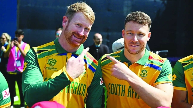 David Miller (right) and Heinrich Klaasen have been signed up by Gulf Giants. David Miller (right) and Heinrich Klaasen have been signed up by Gulf Giants.