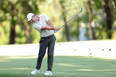 Rory McIlroy of Northern Ireland plays a shot on the 15th hole during the first round of the BMW Championship at Bellerive Country Club in St Louis, Missouri, on August 20, 2026. (AFP) Rory McIlroy of Northern Ireland plays a shot on the 15th hole during the first round of the BMW Championship at Bellerive Country Club in St Louis, Missouri, on August 20, 2026. (AFP)