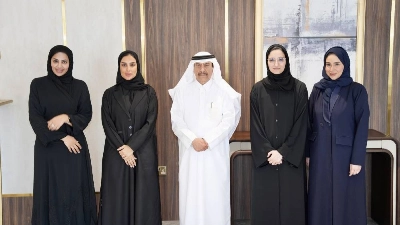 Qatar Chamber acting general manager Ali Saeed Bu Sherbak al-Mansouri met with a delegation from the Ministry of Social Development and Family comprising Buthaina al-Obaidli, director of the Family Empowerment Department; Ghada al-Emadi, head of the Empowerment Section; and Fatima al-Mohannadi, Social Service Programmes coordinator. Qatar Chamber acting general manager Ali Saeed Bu Sherbak al-Mansouri met with a delegation from the Ministry of Social Development and Family comprising Buthaina al-Obaidli, director of the Family Empowerment Department; Ghada al-Emadi, head of the Empowerment Section; and Fatima al-Mohannadi, Social Service Programmes coordinator.