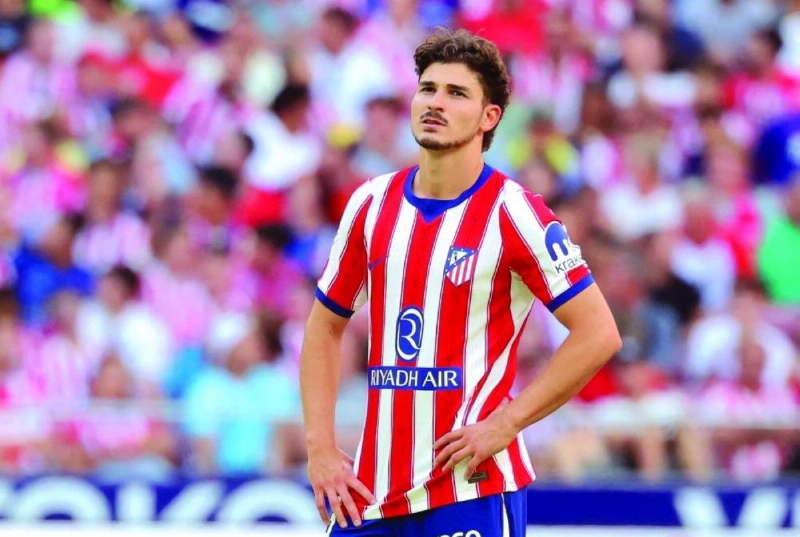 Atletico Madrid forward Julian Alvarez has come under fire from fans amid reports linking him with a move to Barcelona. (AFP) Atletico Madrid forward Julian Alvarez has come under fire from fans amid reports linking him with a move to Barcelona. (AFP)