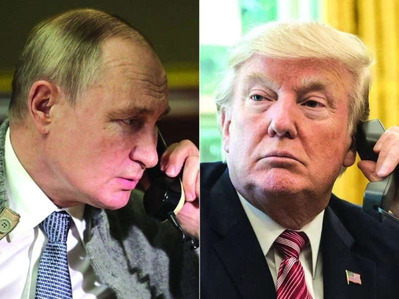 Russian President Vladimir Putin and US President Donald Trump. (AFP/File Photo) Russian President Vladimir Putin and US President Donald Trump. (AFP/File Photo)
