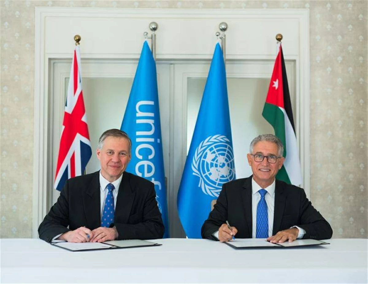 UNICEF, FCDO sign £1.5 million agreement to sustain lifesaving water ...