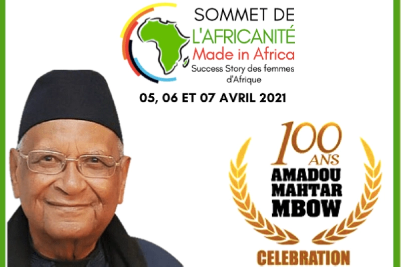 Le sommet de l'Africanité a rendu hommage cette année au au premier directeur africain de l’UNESCO, le professeur sénégalais Amadou Mahtar Mbow