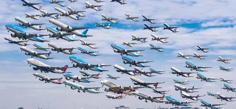 Trafic aerien mondial