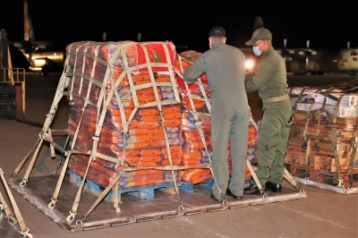 Les premières aides alimentaires marocaines au profit des forces armées libanaises et du peuple libanais sont arrivées à destination hier, samedi 17 avril