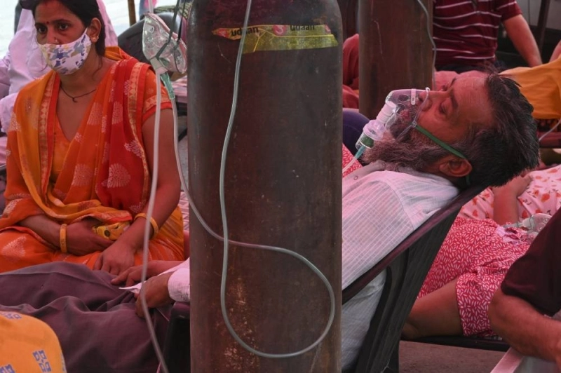 Le système de santé en Inde est dépassé à cause des flux incessants des personnes contaminées.