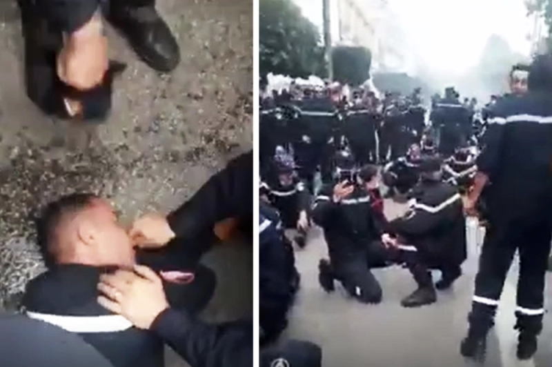 Les violences policières ont fait de nombreux blessés parmi les pompiers
