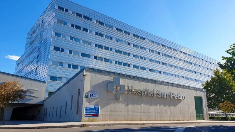 C'est dans cet hôpital public de San Pedro qu'est hospitalisé Brahim Ghali