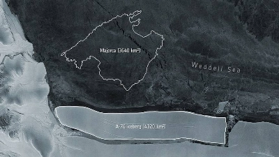 L'iceberg A-76