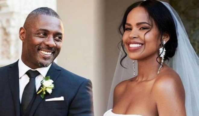 Mariage d'Idris Elba et Sabrina Dhowre