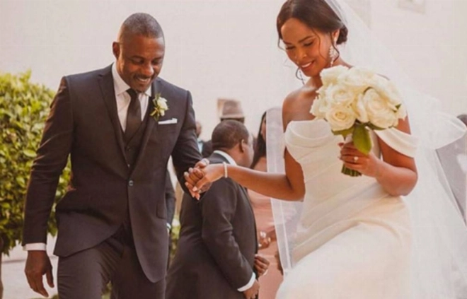 Idris Elba et Sabrina Dhowre
