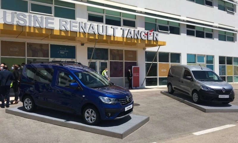 Lancement Renault Express à l'usine de Tanger