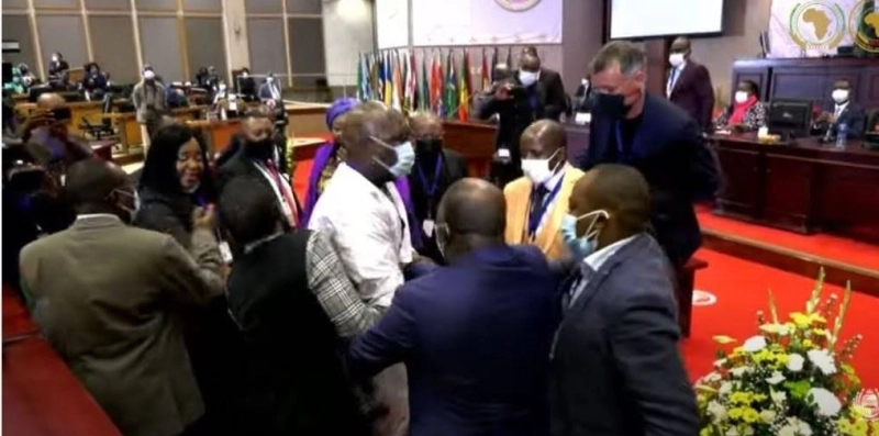 Désordre total au Parlement panafricain