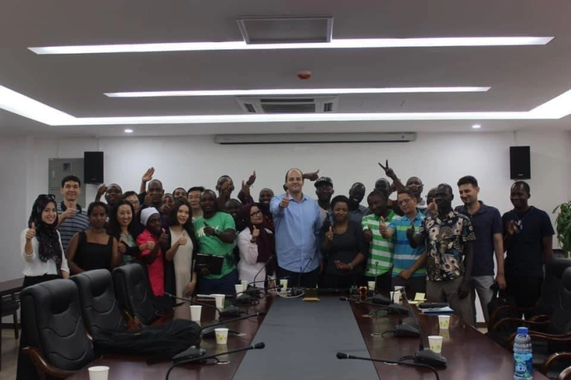 Les membres de l'ACCAD. Soutien inconditionnel au Maroc