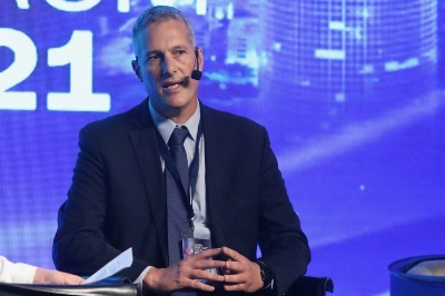 Yaky Yanay, CEO de Pluristem, lors de son intervention au Global Investment Forum
Photo. Marc Israel Sellem, The Jerusalem Post