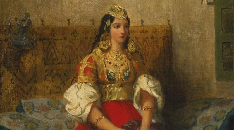 Juive de Tanger-Eugene Delacroix