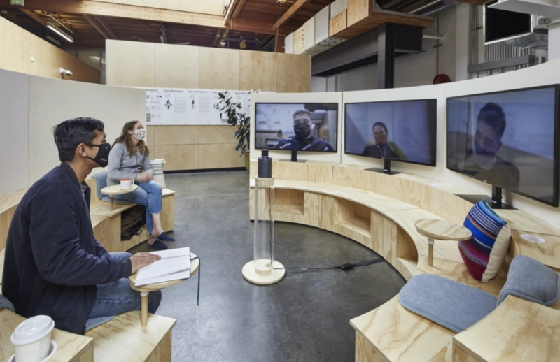 Les réunions hybrides sont entrées dans les mœurs chez Google
