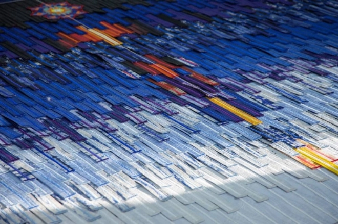 Expo Les plis de l'âme Abdoulaye Konaté