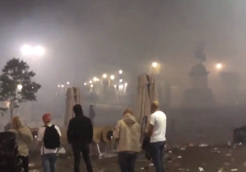 Nuit de troubles à Nancy après la défaite des Bleus