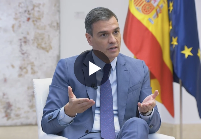 Le chef du gouvernement espagnol, Pedro Sanchez
