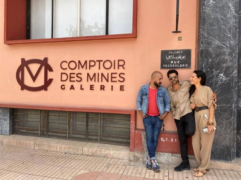 Jamel Debbouze à l’exposition